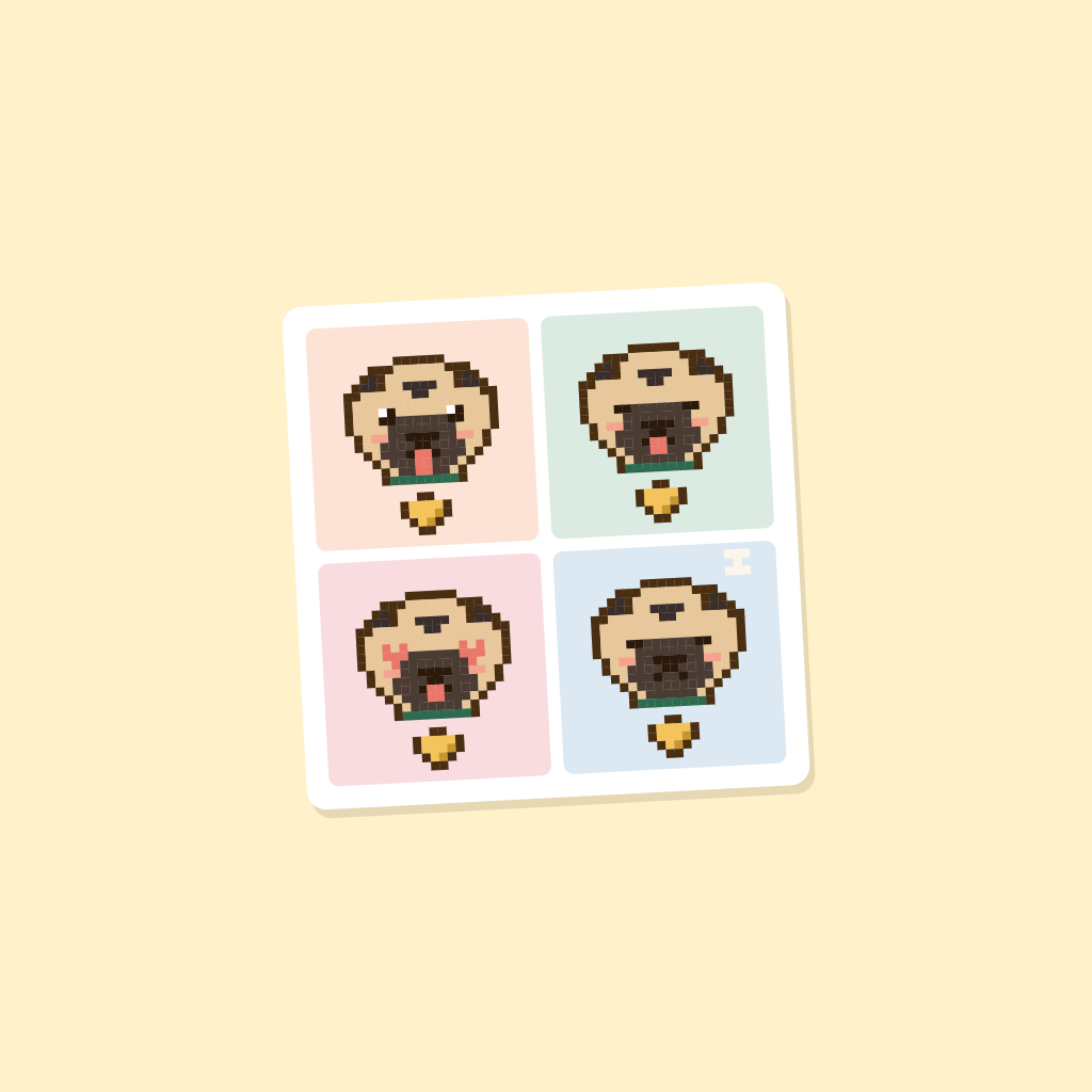 Four-cut strip icon master