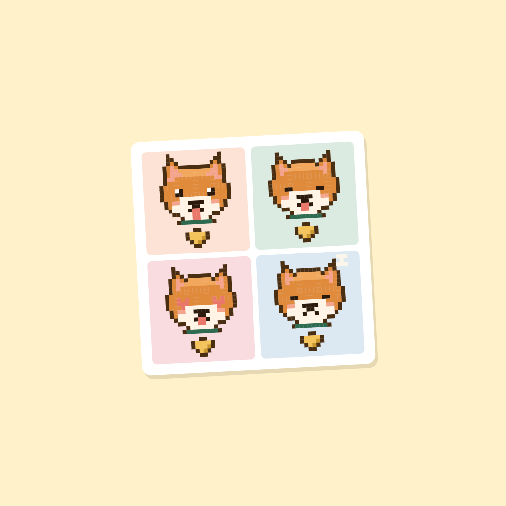 Four-cut strip icon master