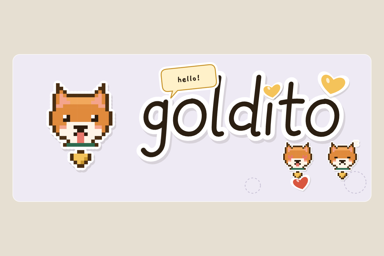 Sticker sheet Devpost logo
