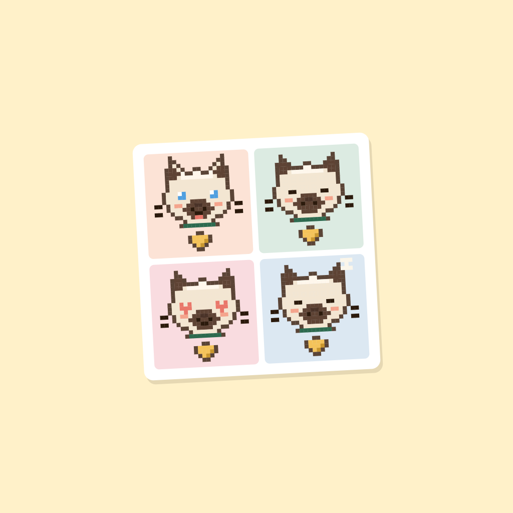 Four-cut strip icon master