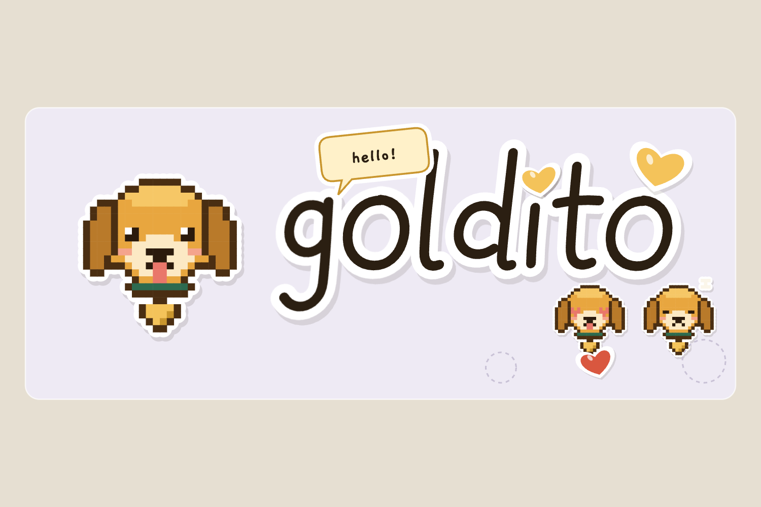 Sticker sheet Devpost logo