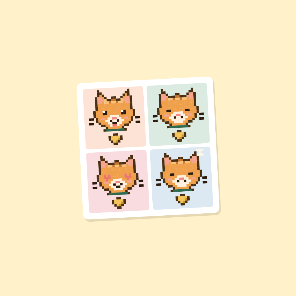 Four-cut strip icon master