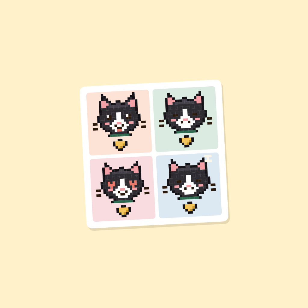 Four-cut strip icon master